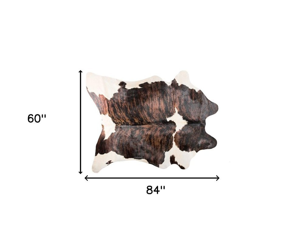 Cowhide Area Rug – Hand Knotted, Stain Resistant Style