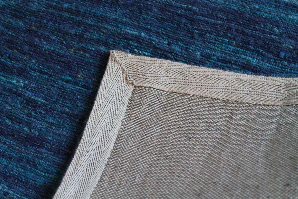 Area Rugs - Madisons Blue Sari Silk Area Rug