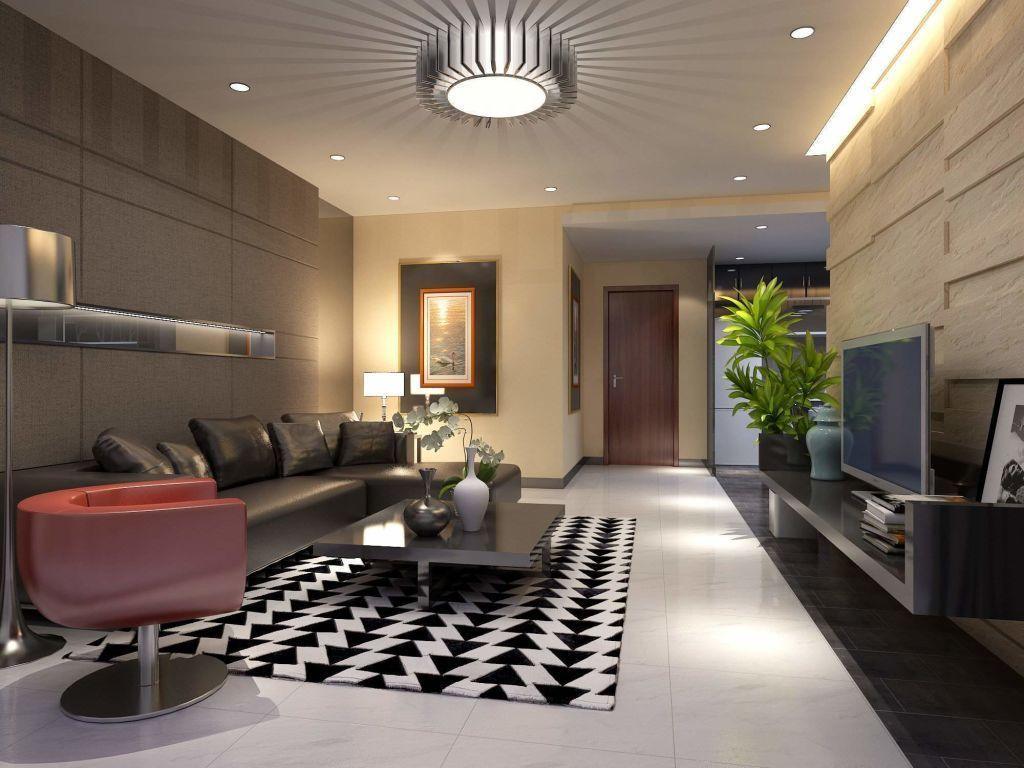 Area Rugs - Poshrug Black White Triangle Cowhide Rug