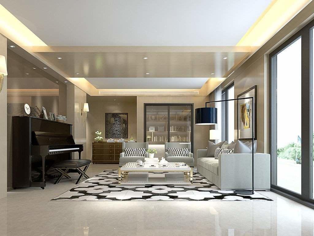 Area Rugs - Poshrug Brown White Contemporary Cowhide Rug