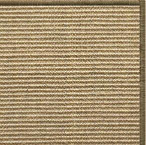Bone Sisal Rug with Serged Border (Color 10639) - Free Shipping