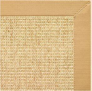 Sand Sisal Rug with Honeycomb Cotton Border - Free Shipping