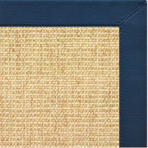 Sand Sisal Rug with Marina Cotton Border - Free Shipping