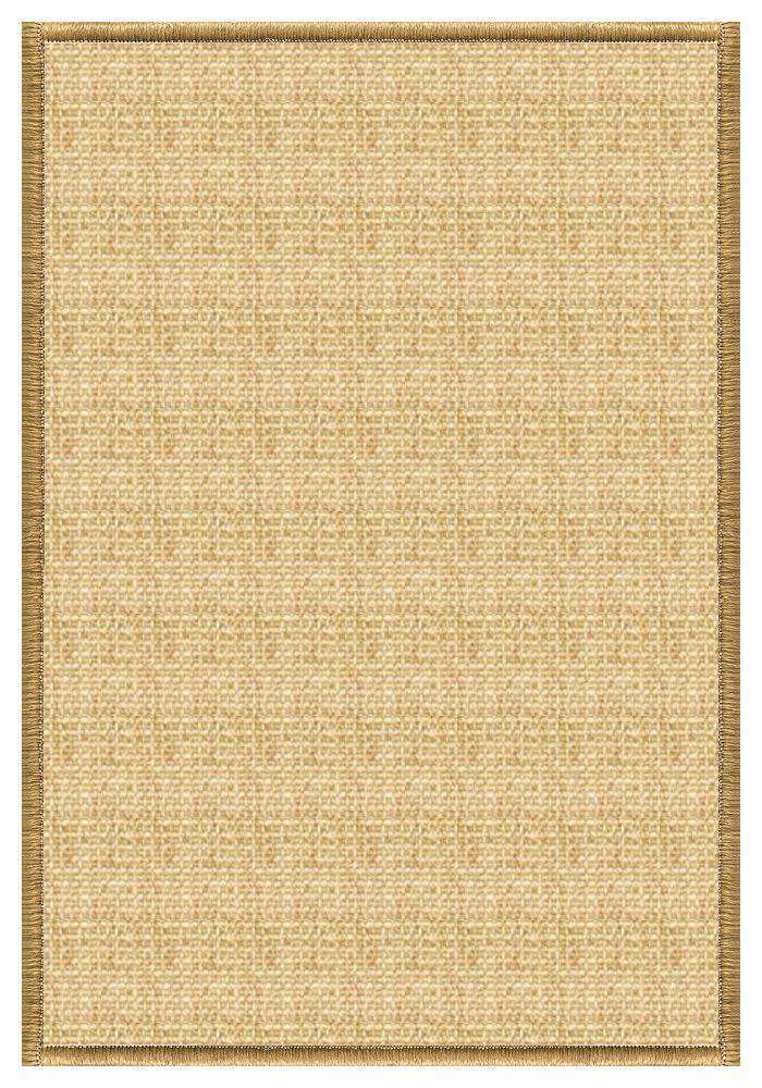 Area Rugs - Sustainable Lifestyles Sand Sisal Rug With Serged Border (Color 200)
