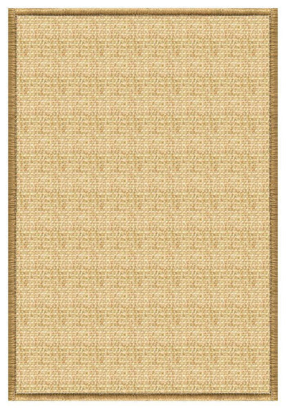 Area Rugs - Sustainable Lifestyles Sand Sisal Rug With Serged Border (Color 200)