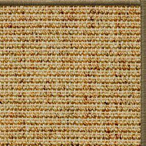 Spice Sisal Rug with Serged Border (Color 10639) - Free Shipping