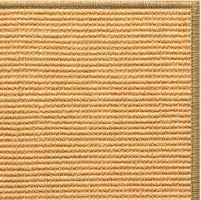 Tan Sisal Rug with Serged Border (Color 200) - Free Shipping