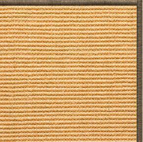 Tan Sisal Rug with Serged Border (Color 29024) - Free Shipping