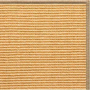 Tan Sisal Rug with Serged Border (Color 29315) - Free Shipping