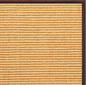 Tan Sisal Rug with Serged Border (Color 29338) - Free Shipping