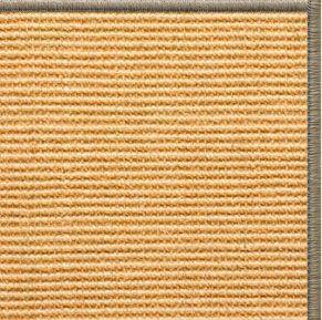 Tan Sisal Rug with Serged Border (Color 30008) - Free Shipping