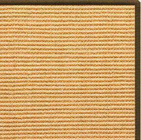Tan Sisal Rug with Serged Border (Color 522) - Free Shipping