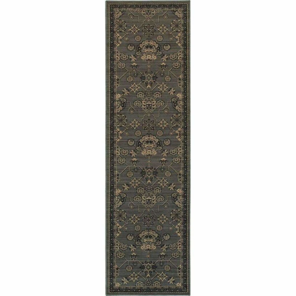 Woven - Foundry Grey Charcoal Oriental Persian Traditional Rug