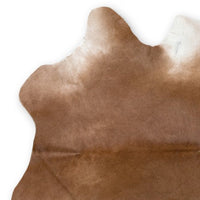 Tan Cowhide Print Area Rug – Soft, Handcrafted Accent — cowhide area rug 6