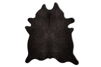 Black Cowhide Area Rug – Modern Statement Decor — cowhide area rug 2