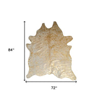 Cowhide Print Area Rug – Natural, Soft & Stylish 137
