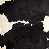 Black Cowhide Animal Print Rug – Modern Statement Decor 77