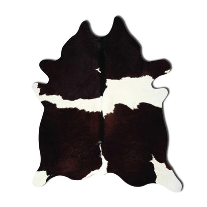 Black Cowhide Animal Print Rug – Modern Statement Decor