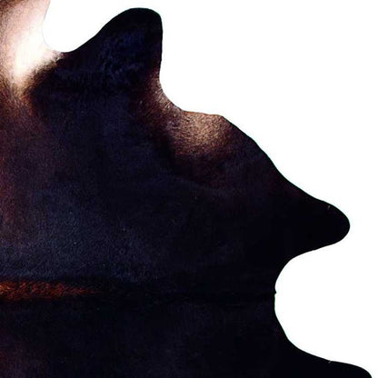 Cowhide Area Rug – Brown & Black Modern Accent