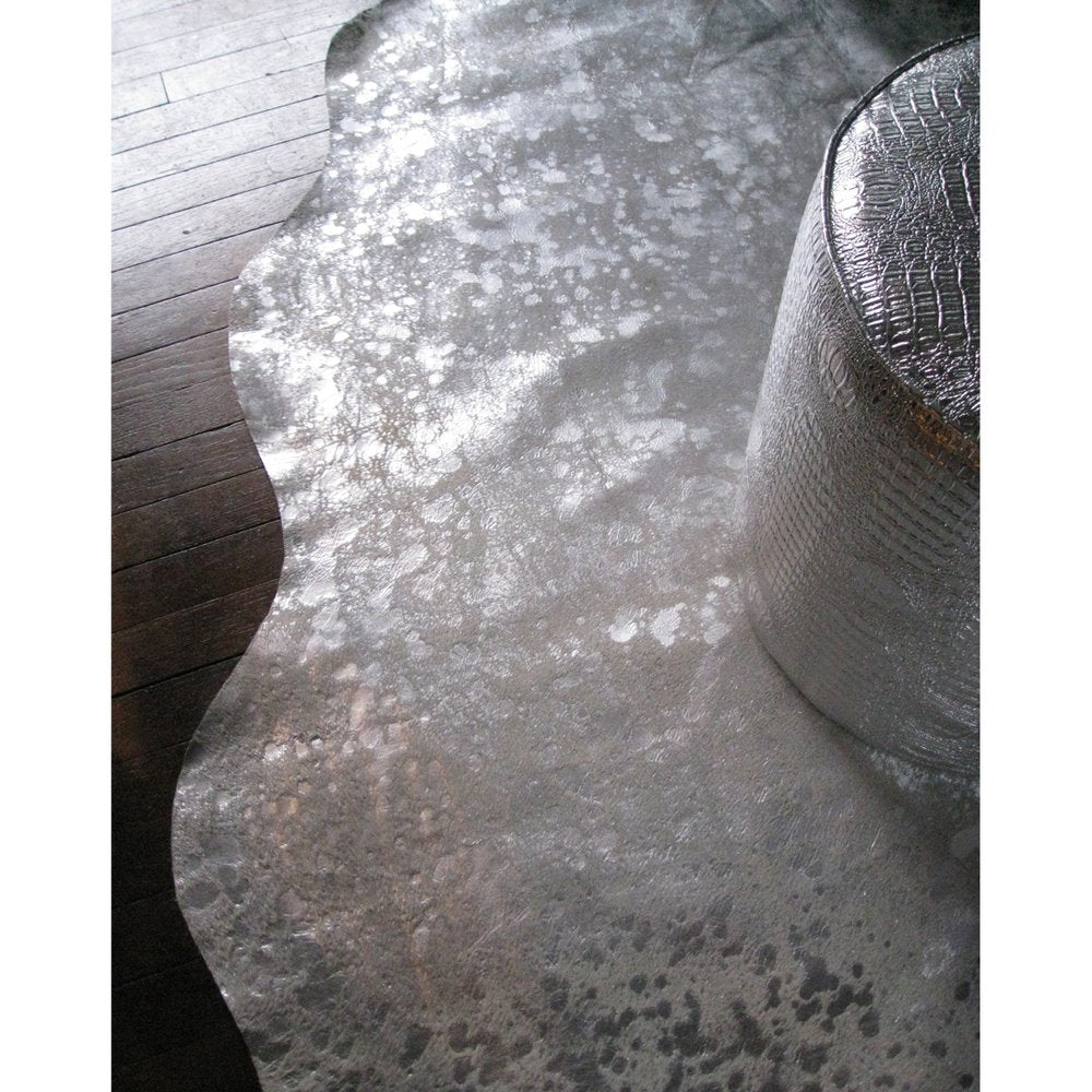 **Cowhide Print Area Rug – Natural, Soft & Stylish**