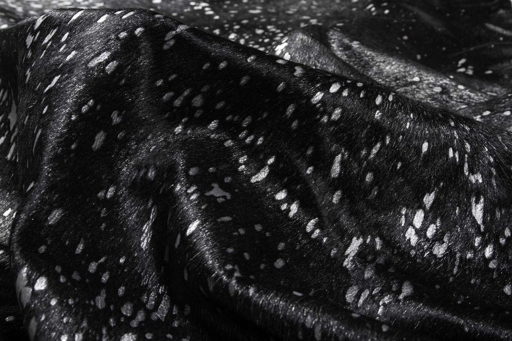 **Cowhide Print Area Rug – Natural, Soft & Stylish**