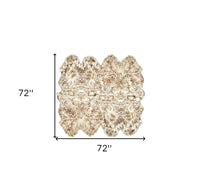 6' x 6' Gradient Chocolate Octagon Sheepskin Area Rug — sheepskin area rug 4