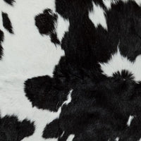 Black Cowhide Area Rug – Handwoven, Stain Resistant — cowhide area rug 7