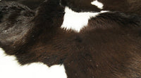 Black Cowhide Area Rug – Handwoven, Stain Resistant — cowhide area rug 10
