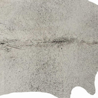 Gray Cowhide Area Rug – Hand Tufted, Stain Resistant — cowhide area rug 6