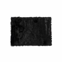 5' X 8' Black Shag Area Rug 32