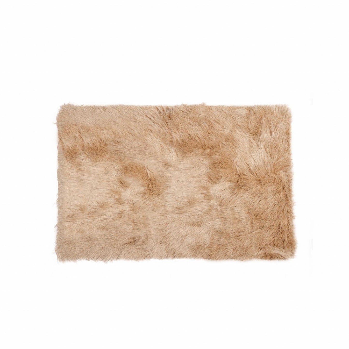 60" X 96" Black Sheepskin - Rug Or Throw