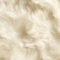 4' x 6' Off White Faux Sheepskin Washable Area Rug — sheepskin area rug 5