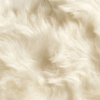 4' x 6' Off White Faux Sheepskin Washable Area Rug — sheepskin area rug 7