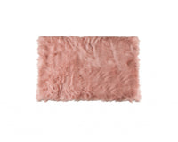 2' X 3' Taupe Faux Sheepskin Washable Area Rug 7