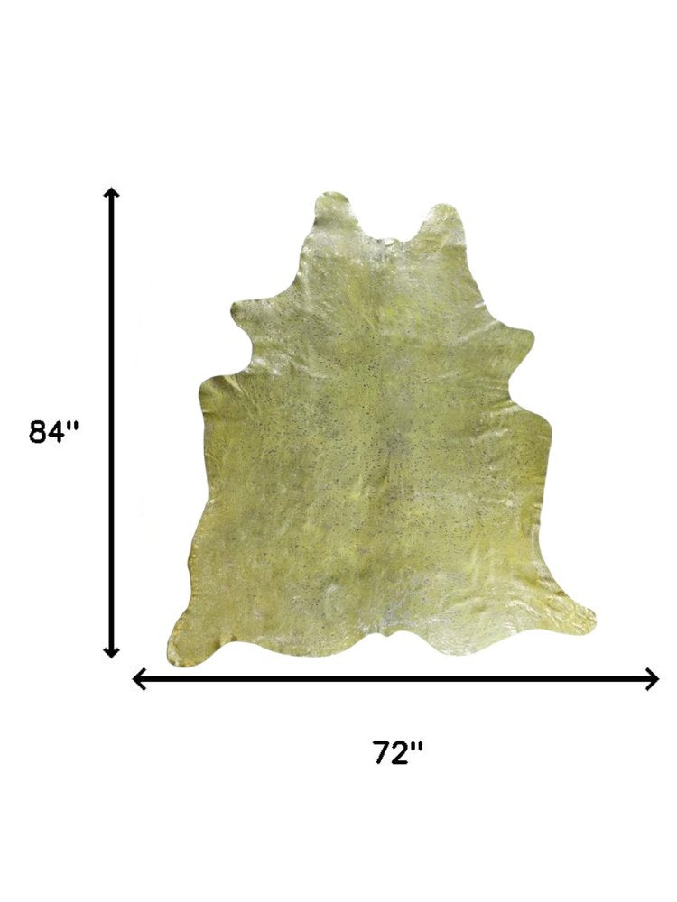 **Cowhide Print Area Rug – Natural, Soft & Stylish**