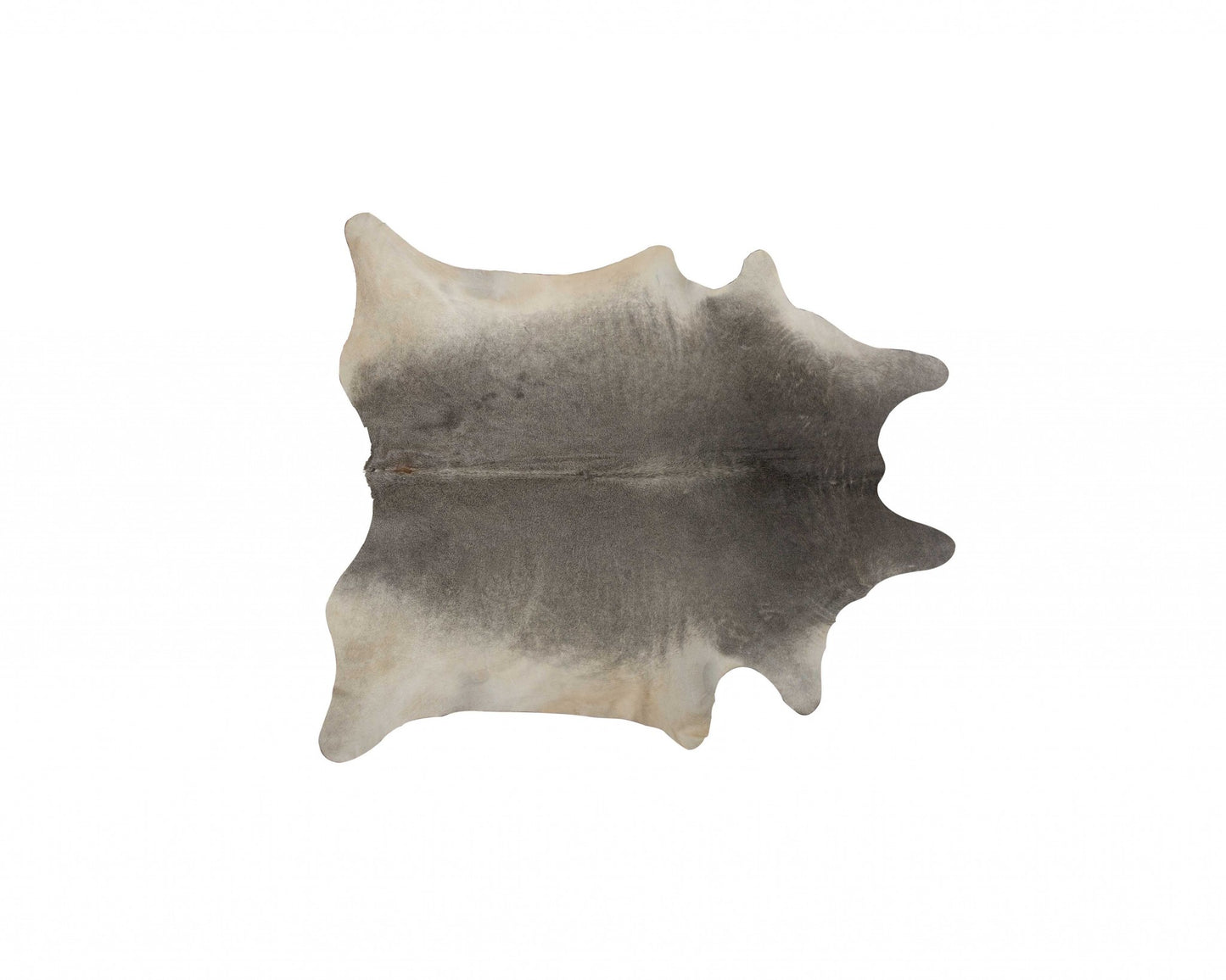Gray Cowhide Area Rug