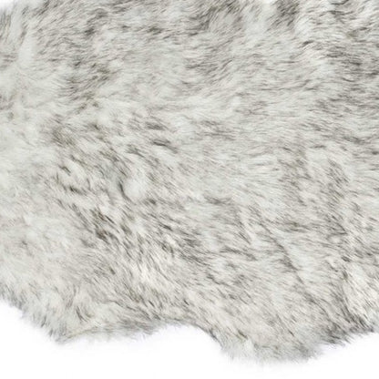 24" X 72" X 1.5" Grey Faux Sheepskin - Rug