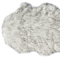 6' Gray Shag Area Rug 8
