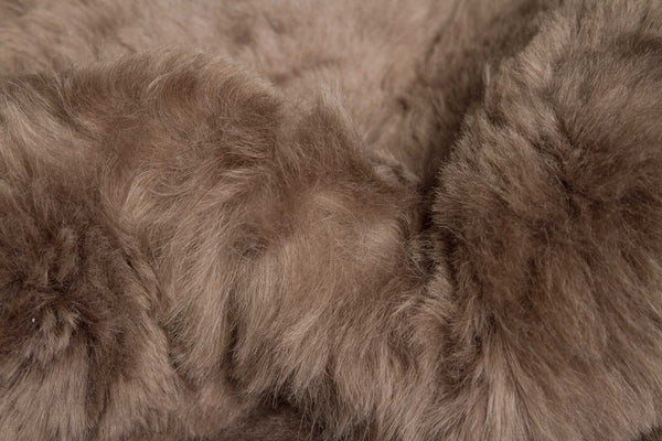 2' X 3' Taupe Genuine Sheepskin Shag Area Rug alternate view