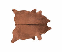 Brown Cowhide Area Rug – Modern Textured Accent — cowhide area rug 17