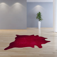 Brown Cowhide Area Rug – Modern Textured Accent 27