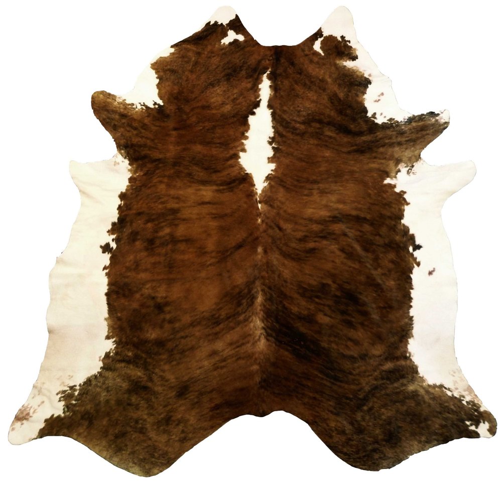 Brown Cowhide Area Rug – Handmade, Soft & Stylish Decor