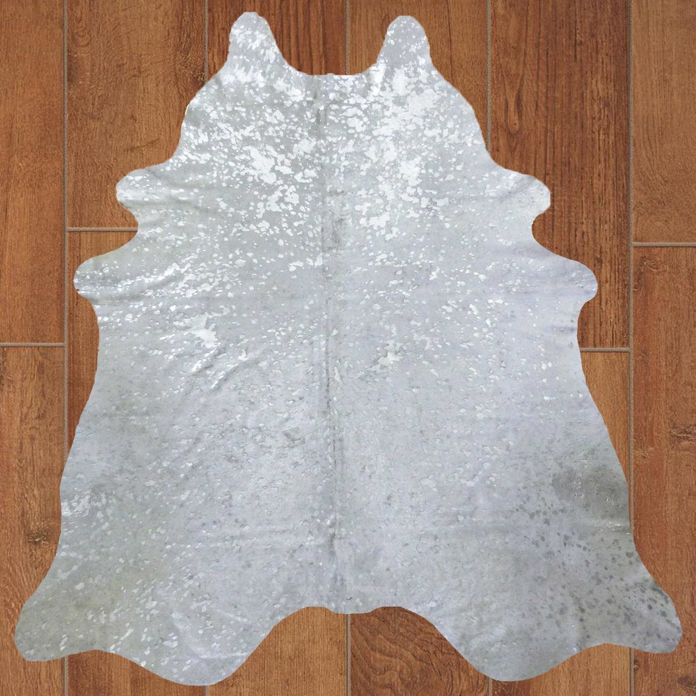 Brown Cowhide Area Rug – Handmade, Soft & Stylish Decor