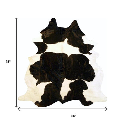 Brown Cowhide Area Rug – Handmade, Soft & Stylish Decor