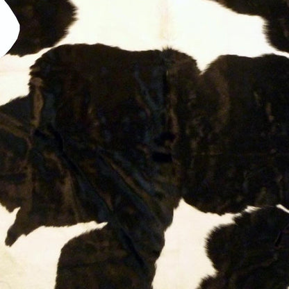 Brown Cowhide Area Rug – Handmade, Soft & Stylish Decor