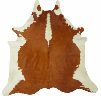Brown Cowhide Area Rug – Handmade, Soft & Stylish Decor