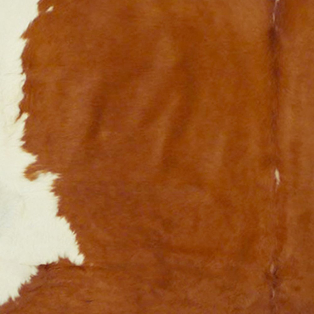 Brown Cowhide Area Rug – Handmade, Soft & Stylish Decor
