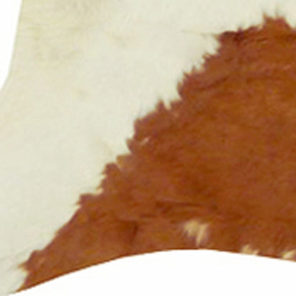 Brown Cowhide Area Rug – Handmade, Soft & Stylish Decor