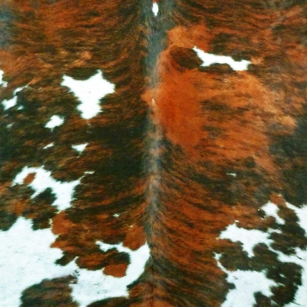 Brown Cowhide Area Rug – Handmade, Soft & Stylish Decor