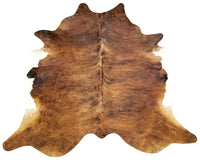 Cowhide Area Rug – Handmade Black & White Accent 144